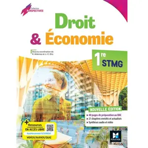 Foucher Droit & Economie 1re Stmg pas cher