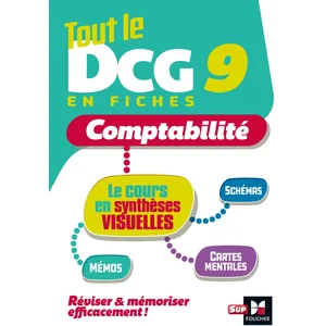 Sup'Foucher Tout le DCG 9 en fiches: Comptabilité pas cher