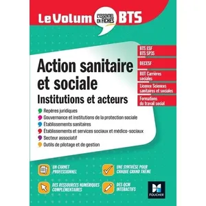 Foucher Action Sanitaire Et Sociale - Institutions Et Acteurs pas cher