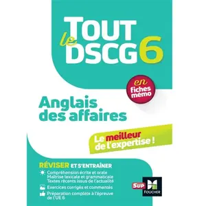 Foucher Anglais Des Affaires Dscg 6 pas cher