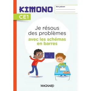 Magnard Je Résous Des Problèmes Avec Les Schémas En Barres Ce1 Kimono pas cher