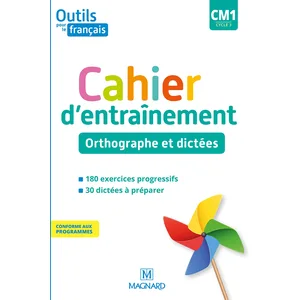 Comparateur de prix : MAGNARD Outils pour le Français CM1 (2020) - Cahier d'entraînement - O...