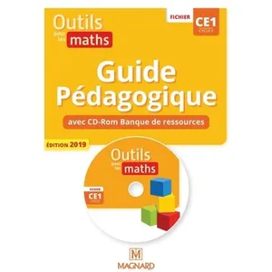 Magnard Outils Pour Les Maths Ce1 Cycle 2 - Guide Pédagogique (1 Cd-Rom) pas cher