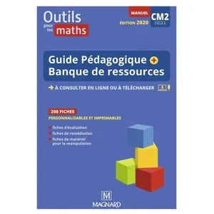 Magnard Outils pour les Maths CM2 (2020) - Guide pédagogique papier + ... pas cher