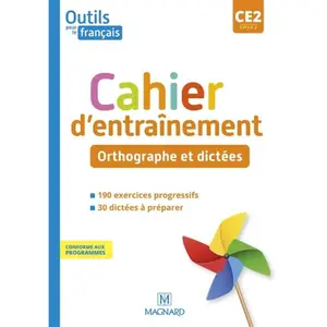 Comparateur de prix : Magnard Français Ce2 Cycle 2 Orthographe Et Dictées Outils Pour Le Français