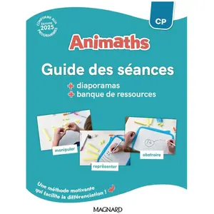 Animaths Cp - Guide Pédagogique + Banque De RessourcesVendu paramazon