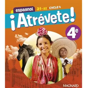 Comparateur de prix : Magnard Espagnol 4e A1-A2 Cycle 4 ¡ Atrévete !: Manuel élève