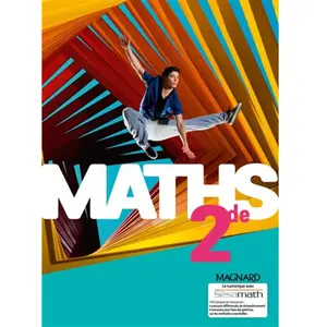 Comparateur de prix : MAGNARD Manuel de Maths 2de - Edition 2019 - ISBN: 978-2210105559