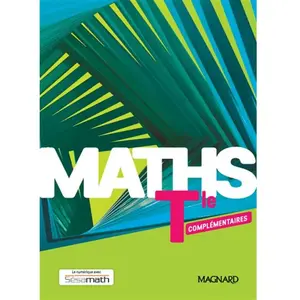 Comparateur de prix : Magnard Mathématiques Tle Maths Complémentaire - Manuel Élève