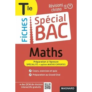 Magnard Maths Spécialité + Option Maths Expertes Tle pas cher