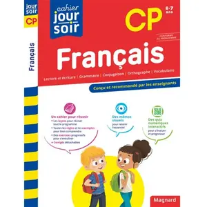 Magnard Cahier du jour/Cahier du soir Français CP: Conçu et recommandé par les enseignants pas cher