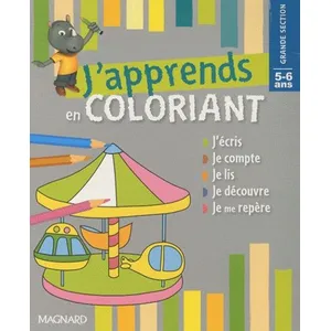 Magnard J'apprends En Coloriant - Grande Section pas cher