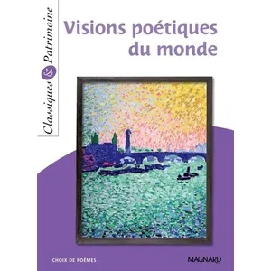 Comparateur de prix : Magnard Visions Poétiques Du Monde