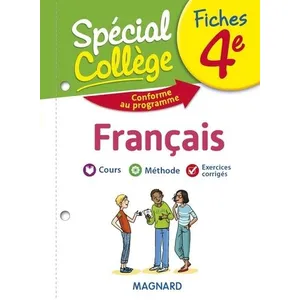 Magnard Fiches Français 4e Spécial Collège