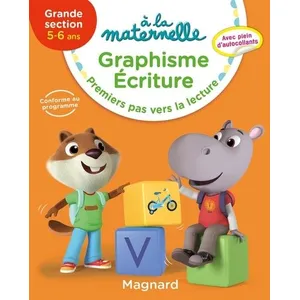 Magnard Graphisme Écriture Gs 5-6 Ans - Premiers Pas Vers La Lecture pas cher