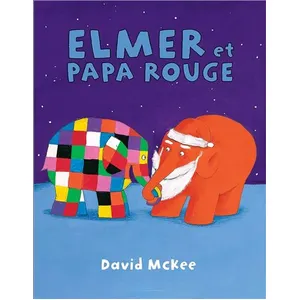 L'Ecole des Loisirs Elmer Et Papa Rouge pas cher