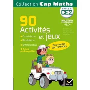 Hatier Cap Maths CE2 éd. 2016 - 90 Activités de consolidation, remédia... pas cher