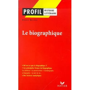 Comparateur de prix : Hatier Le Biographique
