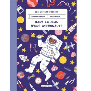 Casterman Dans la peau d'une astronaute pas cher