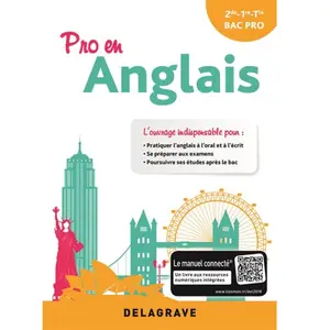 Comparateur de prix : Delagrave Pro En Anglais 2de-1re-Tle Bac Pro