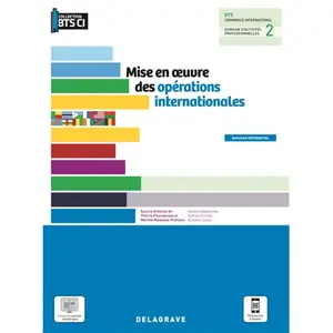 Delagrave Mise en uvre des opérations internationales, BTS Commerce i... pas cher
