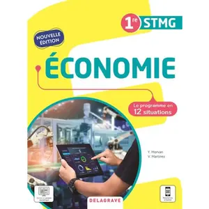 Delagrave Economie 1re Stmg - Le Programme En 12 Situations pas cher
