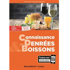 Delagrave Connaissance Denrées Et Boissons Bac Sthr - Pochette Élève pas cher