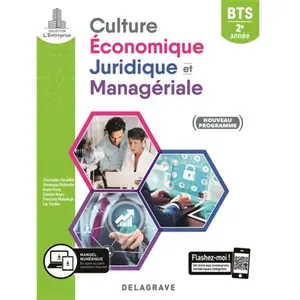 Delagrave Culture Économique, Juridique Et Managériale Bts 2e Année L'entreprise - Pochette Élève pas cher