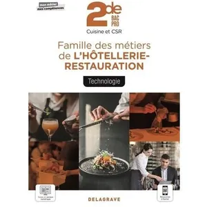Delagrave Technologie, Famille des métiers de l'Hôtellerie Restauratio... pas cher
