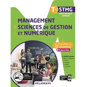 Comparateur de prix : Delagrave Management, Sciences de gestion et numérique Tle STMG (2020)...