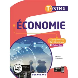 Comparateur de prix : Delagrave Economie Tle Stmg