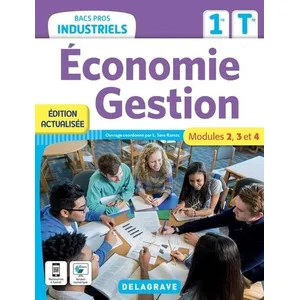 Comparateur de prix : Delagrave Économie-Gestion 1re, Tle Bacs Pros Industriels (2022) - Pochette élève