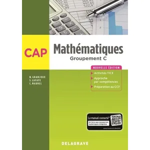 Delagrave Mathématiques Cap Groupement C pas cher