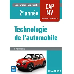 Delagrave Technologie de l'automobile CAP MV 2e année - Edition 2018Vendu paramazon