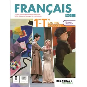 Comparateur de prix : Delagrave Français 1re, Tle Bac Pro agricole (2023) - Manuel élève