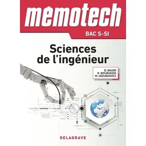 Delagrave Sciences De L'ingénieur 1re Et Tle S pas cher