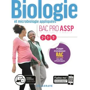Comparateur de prix : Delagrave Biologie Et Microbiologie Appliquées 2de-1re-Tle Bac Pro Assp