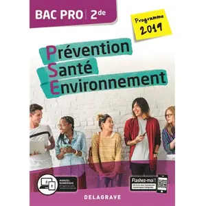 Comparateur de prix : Delagrave Prévention Santé Environnement 2de Bac Pro