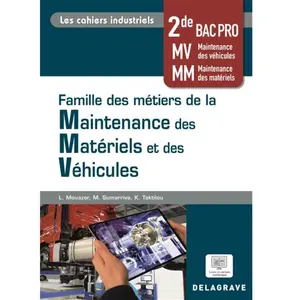Delagrave Les cahiers industriels - Famille des métiers de la maintena... pas cher