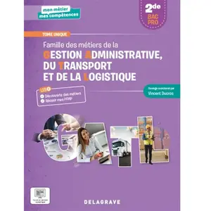 Delagrave Mon métier, mes compétences - Famille des métiers de la Gest... pas cher