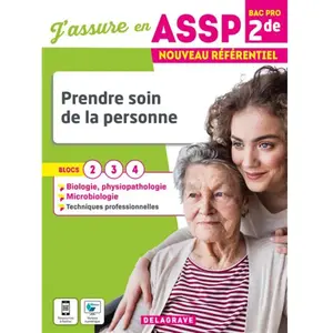 Comparateur de prix : Delagrave Prendre Soin De La Personne 2de Bac Pro Assp
