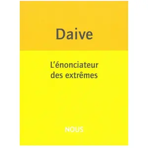 L'énonciateur Des Extrêmes pas cher