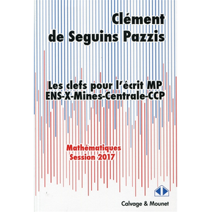 Les Clefs Pour L'écrit Mp - Mathématiques - Edition 2017