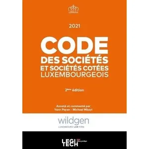 Legitech Code des sociétés et sociétés cotées luxembourgeois 2021 pas cher