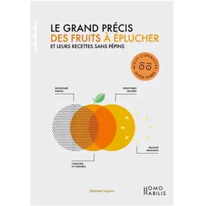 Homos Habilis Le Grand Précis Des Fruits À Éplucher Et Leurs Recettes Sans Pépins pas cher