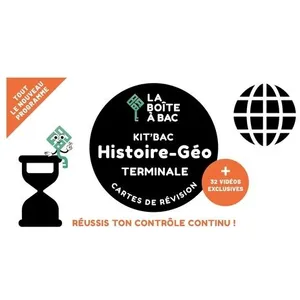 La Boite A Bac Histoire-Géo Terminale - Cartes De Révision + 32 Vidéos Exclusives pas cher