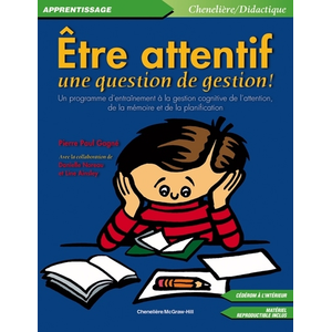 Etre Attentif - Une Question De Gestion ! - Un Répertoire D'outils Pou... pas cher