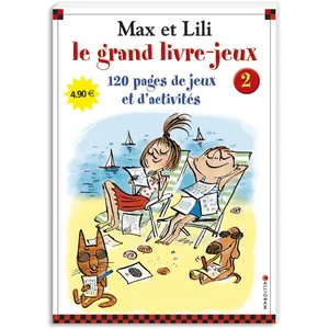 Calligram Max Et Lili - Le Grand Livre-Jeux N° 2 pas cher