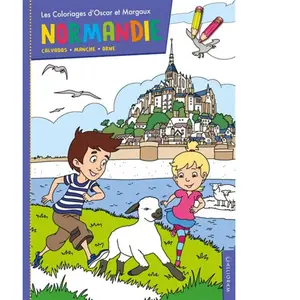 Calligram Coloriages Oscar et Margaux en Normandie pas cher
