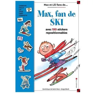 CALLIGRAM Max, Fan De Ski - Avec 150 Stickers Repositionnables pas cher